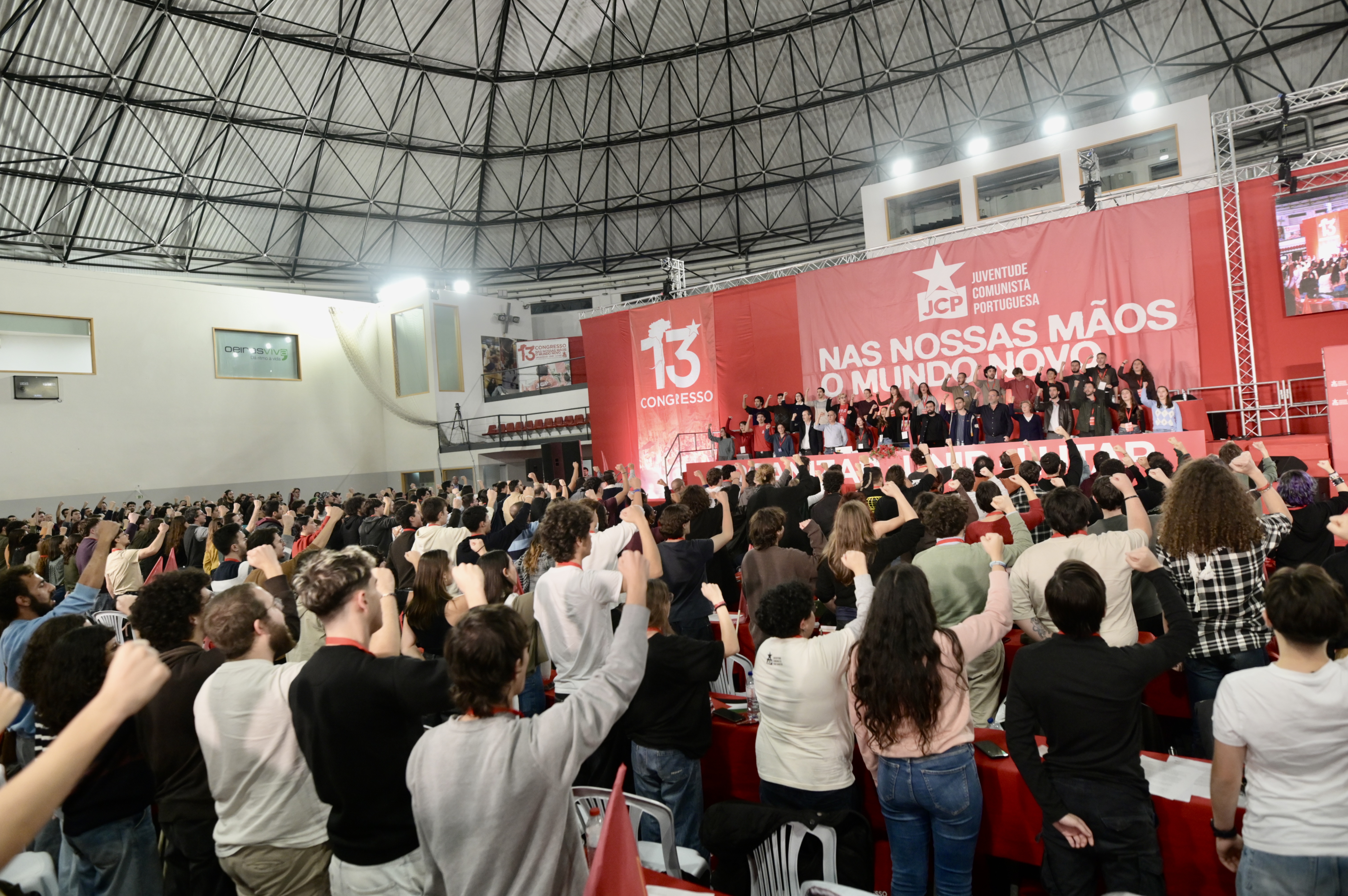 Ambiente colectivo de encontro e participação